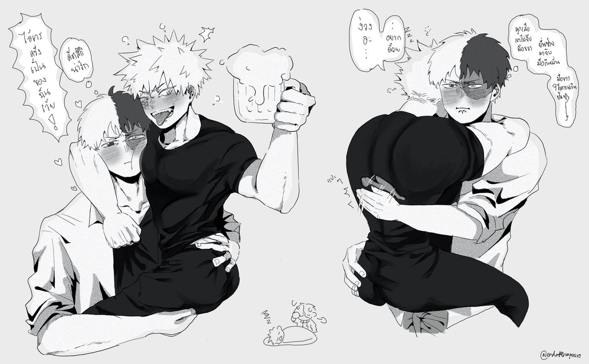 endoftheyears's tweet photo. ขี้เมา

#โทโดบาคุ #todobaku https://t.co/Nozp3mSdea