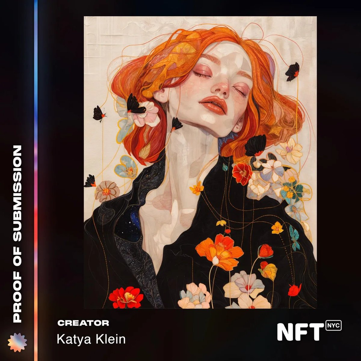 Omg guys 🥹💥

My art "Golden Threads of a Dream" will be shown in the Community Artist Showcase at NFT.NYC 2025 (Marriott Marquis, June 25-27)🗽

Grateful to be part of this incredible event <a href="/NFT_NYC/">NFT.NYC</a> 🫂

#NFTNYC2025