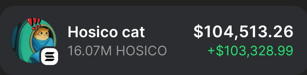 $Hosico is printing massively on my private telegram group 🚀🚀🚀💥📈

Fams are celebrating 🥳 nonstop on my tg group 💪💥🏆