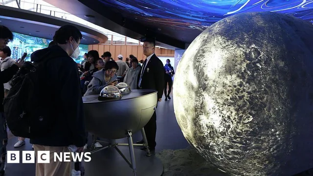 China shares rare moon rocks with US despite trade tensions. Two NASA ...