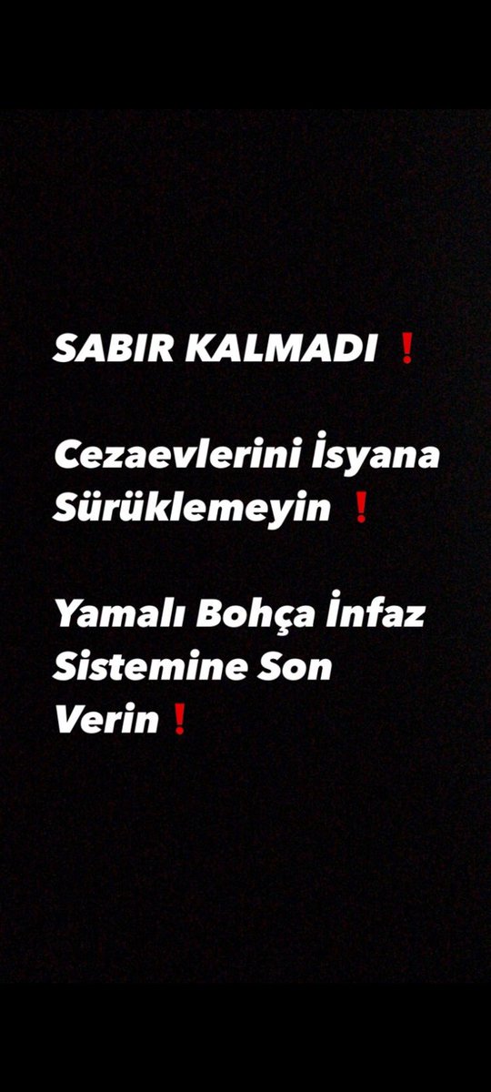 Her yargı paketinde hayal beklemekten yorulduk tukendik lütfen bizleri duyun Akpartiye Sesleniyoruz

<a href="/Akparti/">AK Parti</a> 
<a href="/tcbestepe/">T.C. Cumhurbaşkanlığı</a> 
<a href="/adalet_bakanlik/">T.C. Adalet Bakanlığı</a> 
<a href="/yilmaztunc/">Yılmaz TUNÇ</a> 
<a href="/NumanKurtulmus/">Numan Kurtulmuş</a>
