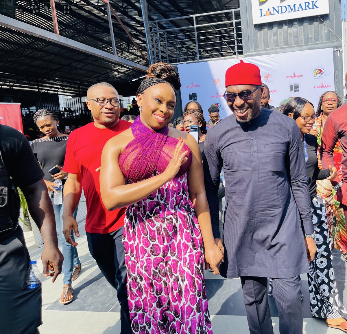 paulonwuanibe's tweet image. It was a true honour to host @ChimamandaReal Ngozi Adichie in Landmark Lagos for her book signing, Dream Count. 

She is not just a global literary icon, but a dear friend whose voice continues to inspire millions.

Wishing her all the success in her endeavors.