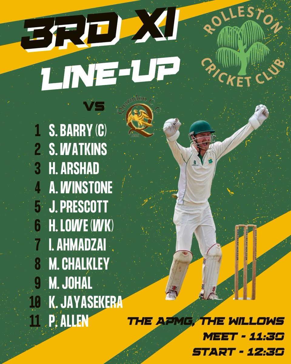 Match Day!
Today's Team News