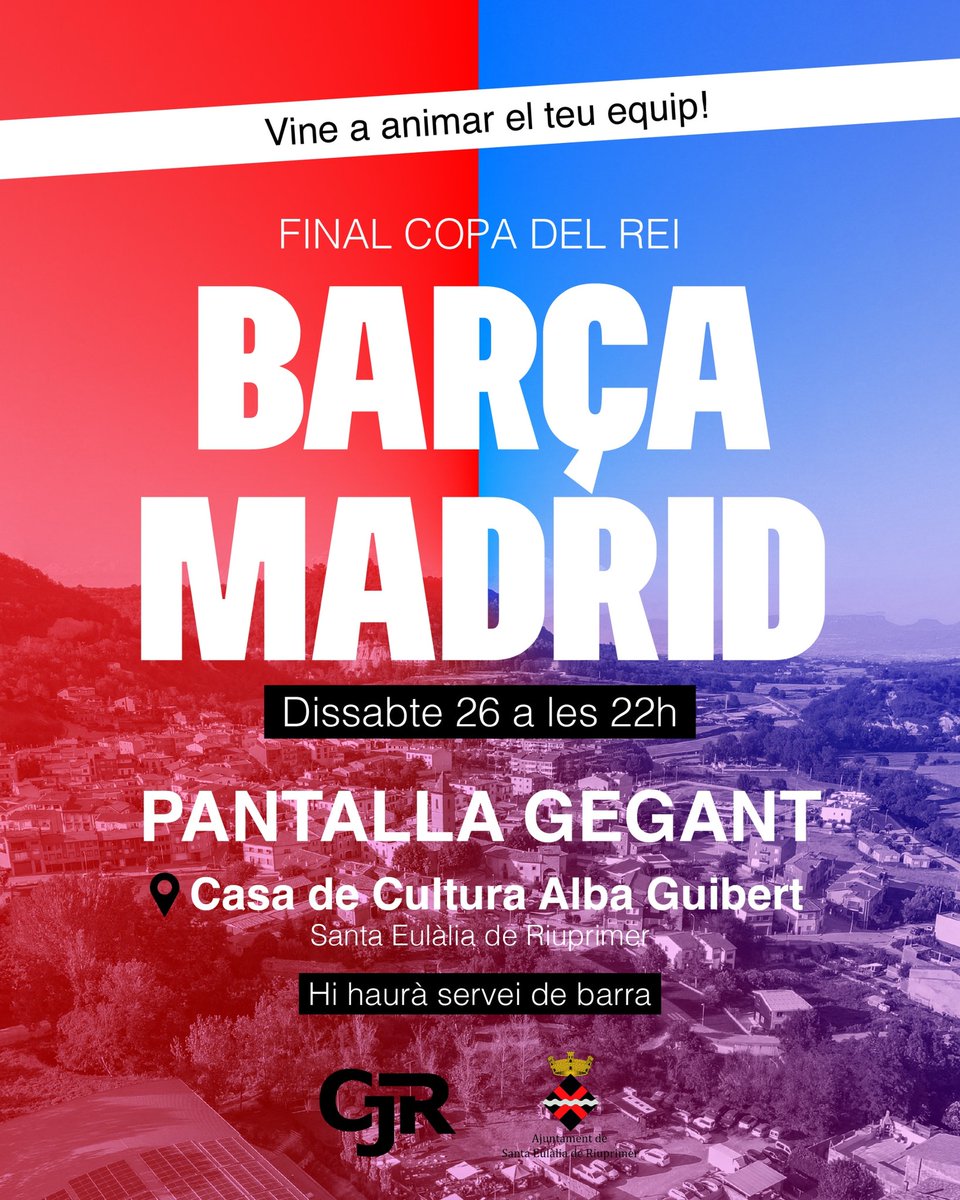 Nosaltres la veurem al poble!