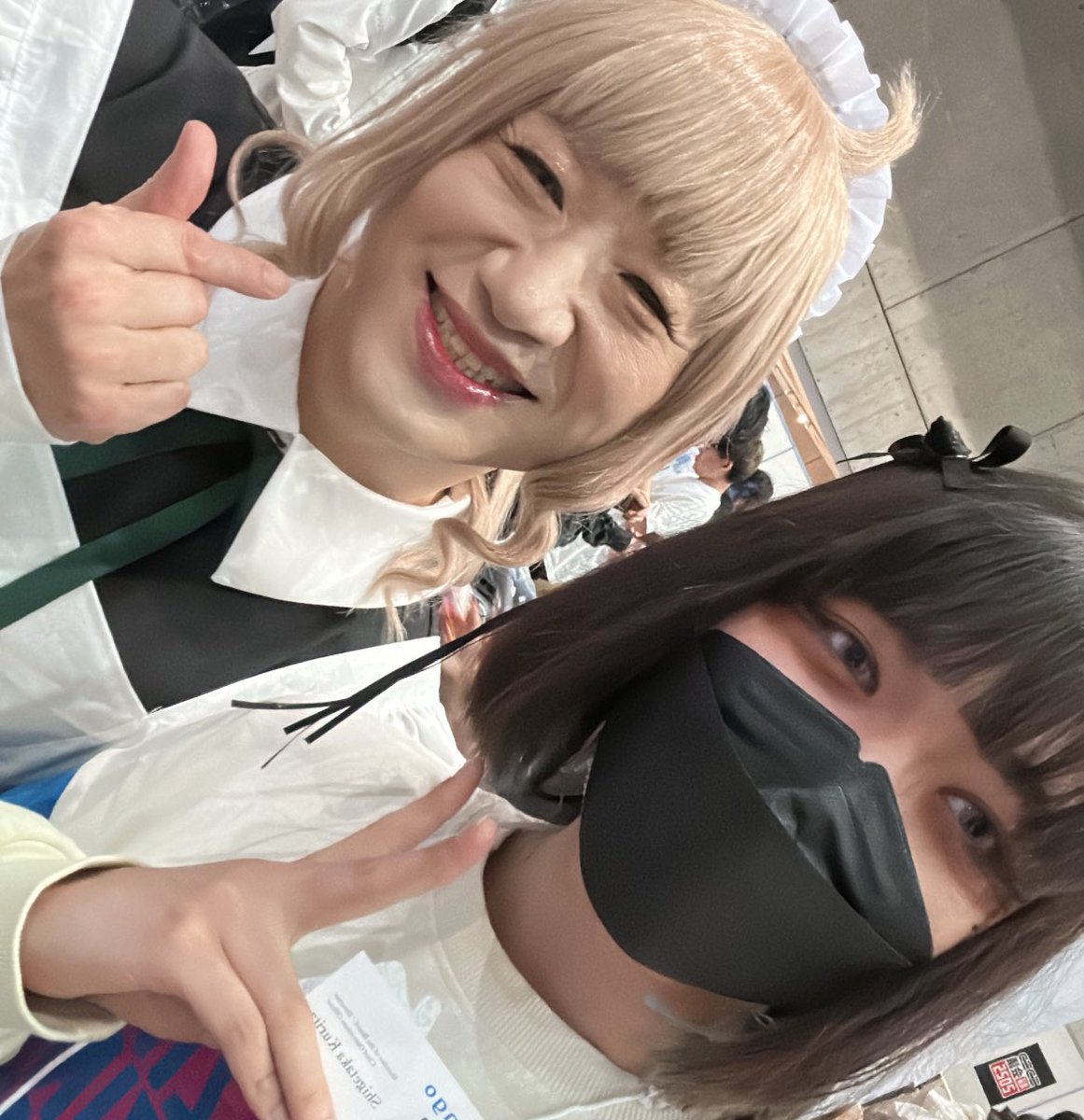 これはやっと話せたおれのくりたとのツーショ、花園だね

(訳：いつも本当にありがとうございます。ニコニコの化石のような人間ですが、今でもこうして楽しくサービスを満喫出来ているのは一重にくりたさん始め皆様のおかげです。これからも何卒よろしくお願いします。)