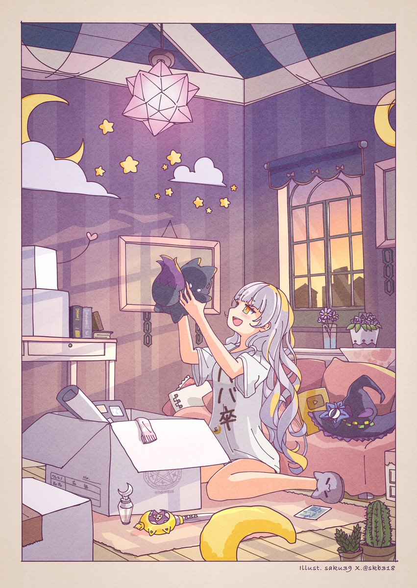 幸せ探しに行こっか！🌙 #シオンの書物