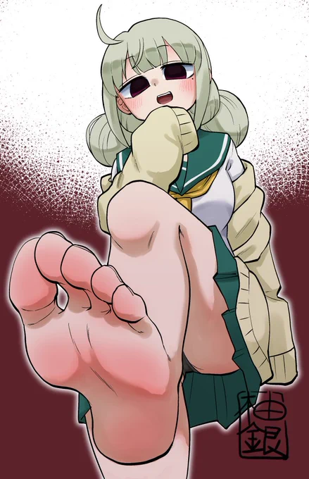 ipadの練習で描いた魔法少女にあこがれてのキウィ 