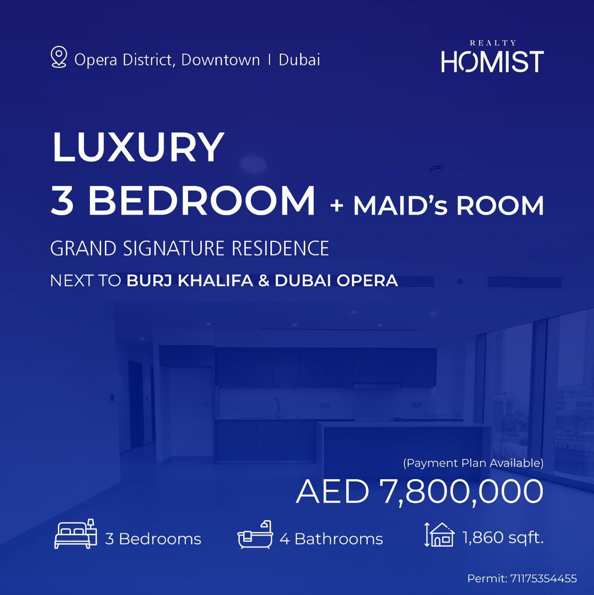 RealtyHomist's tweet photo. 3-Bedroom + Maid, Grande, Opera District – Downtown Dubai, Developed by EMAAR with an amazing view of Dubai Fountain
- Size: 1,861 sqft 
- 3 Bedrooms + Maid 
- 3 Bathrooms
- 2 Parkings 

Please contact us for more details:  +971 55 726 7250 

#DubaiRealEstate #BuyApartmentinDubai https://t.co/IPFhPQQLp3