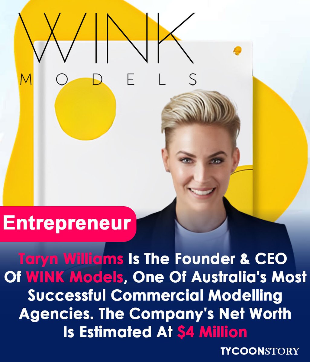MsrRevathi88353's tweet photo. Meet Taryn Williams, founder of WINK Models & innovator behind Gifted!
With 20+ years of experience, she’s revolutionizing the worlds of talent, media & tech.
https://t.co/FZoOj6Xz6C
#tarynwilliams #winkmodels #entrepreneur @winkmodelsaus @TycoonStoryCo https://t.co/DhG7FuRKv3