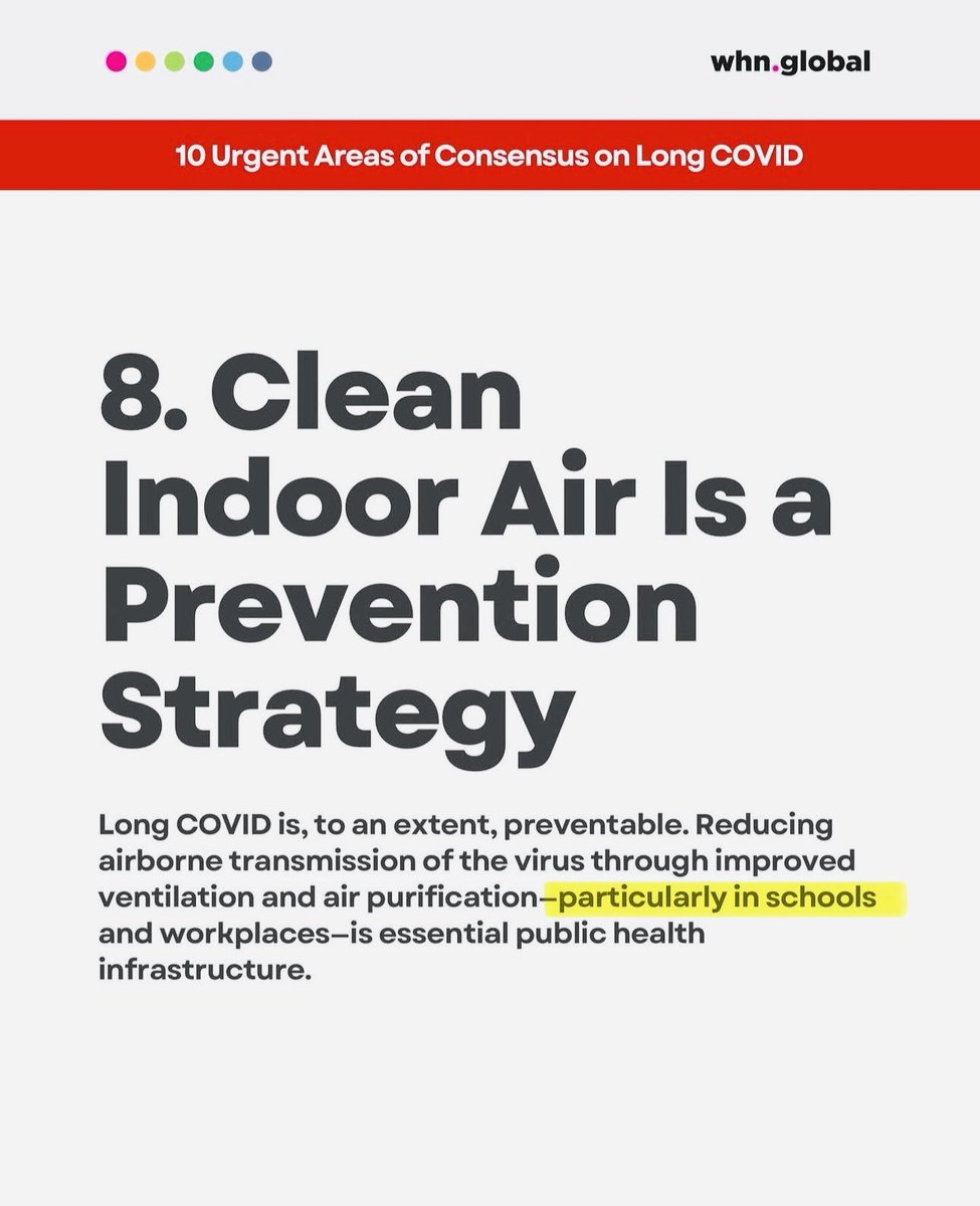 Global experts reach consensus on Long COVID caused by airborne SARS2 virus

🔹LC = organ damage, immune
dysfunction, neurological injury
🔹Kids are affected
🔹Clean indoor air is vital
🔹Most standard tests miss it
🔹Invest in diagnostics &amp; treatment

🔗 link.springer.com/article/10.118…