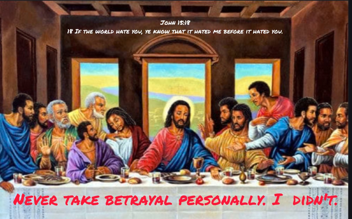 Don’t take betrayal personally. Thank God for the spiritual laxative. No toilet paper is required. No mess and less stress.