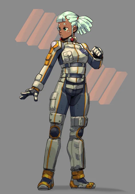 former worker MT pilot, now an Arena contender #アーマードコア 