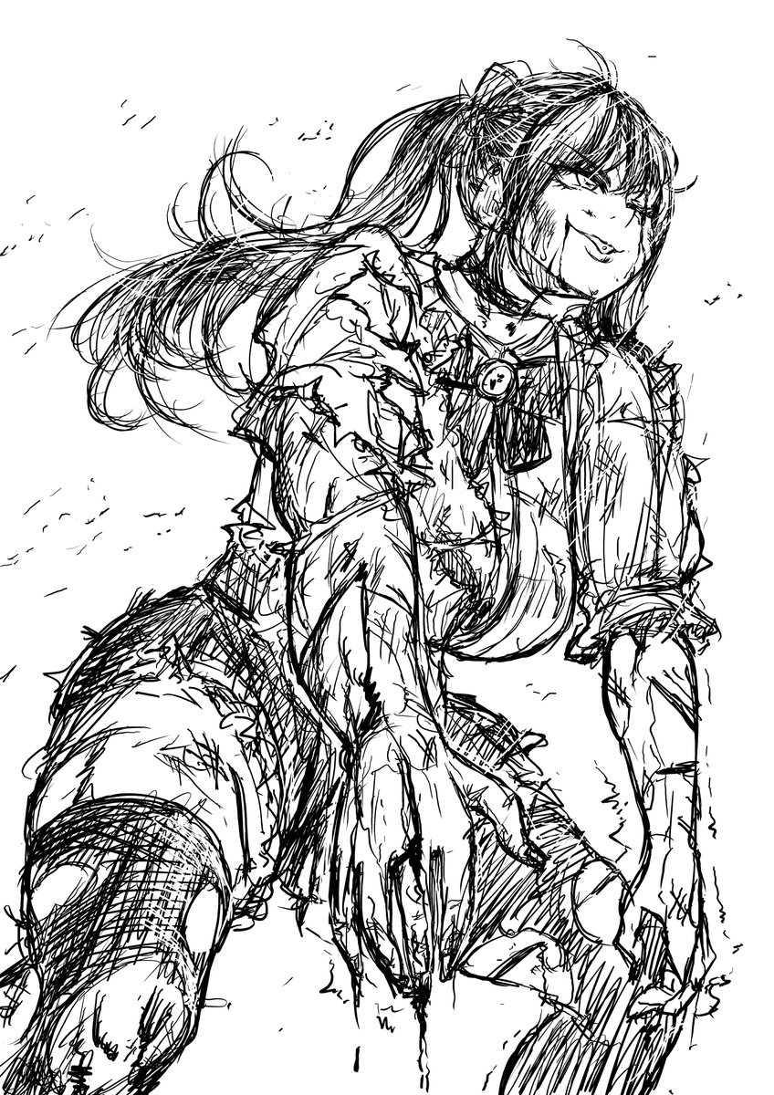 「Chu! 諦め悪くてごめん」
そう言って彼女は笑った 