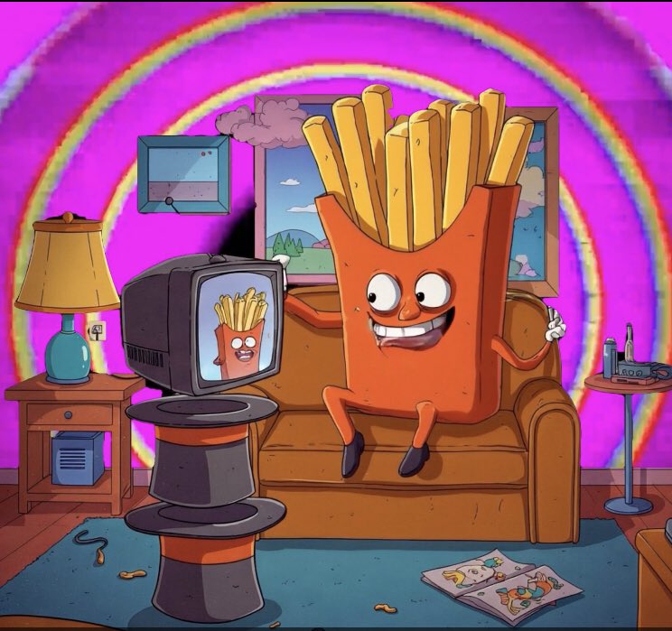 🌟 Cosmos creators/artists, this one’s for you! 🗣️

One of the most underrated creators/artists that <a href="/StargazeZone/">Stargaze ✨🔭</a> has to offer imho would have to be OG creator in A/V NFTs <a href="/nftvsets/">NFTV Studios</a> who is dropping the “Couch Potato Club” on <a href="/intergaze_xyz/">Intergaze</a> May 28! 🛋️🥔 Expect trippy visuals &amp;