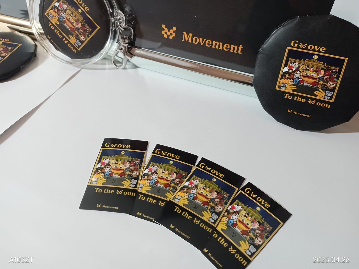 takuzaemon20's tweet photo. I made framed arts, badges, keychains, and stickers!✨️✨️
$MOVE
@movementlabsxyz @movement_explor #ExplorersNFTPortal https://t.co/HWhBrXbdle