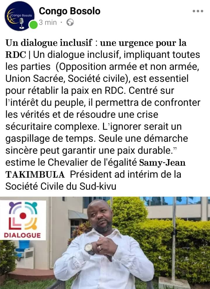 Voilà la plus meilleure solution #Tshisekedi 
#Kabila