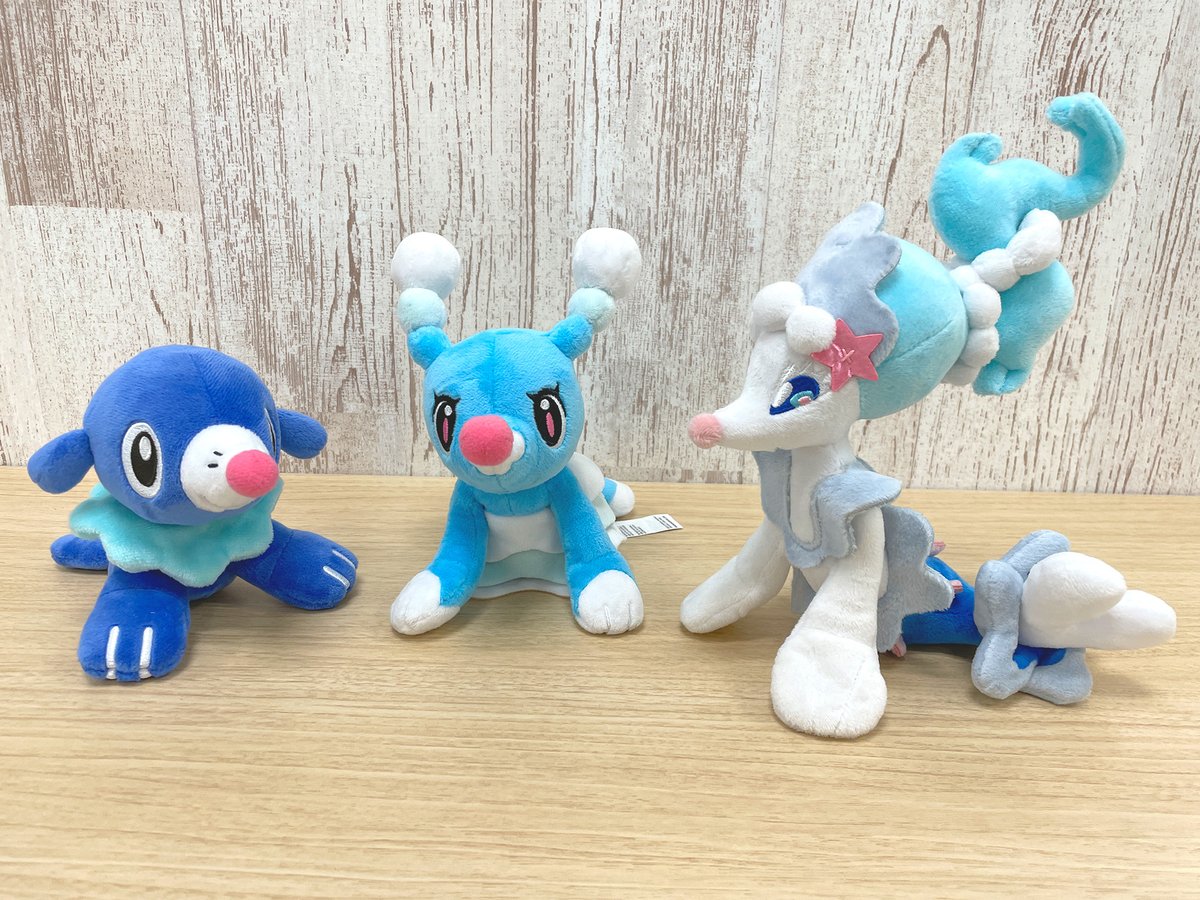 ポケモンfit ぬいぐるみ アシレーヌ セット ポケモンセンター ポケセン 730 ぬいぐるみ Pokémon fit アシレーヌ ｜【公式】ポケモン