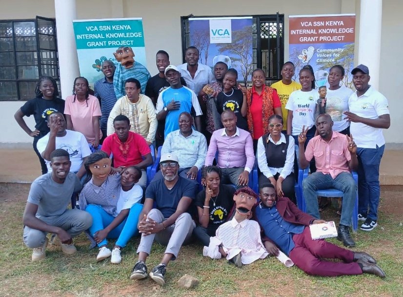 kenya_puppet's tweet photo. Our Knowledge Sharing workshop in Siaya concluded with lot's of energy, excitement and enthusiasm.  The young people feel confident to move out and advocate for climate action.  They will use puppetry and live acting to stimulate discussions. #ClimateKnowledgeBrokerage #WeAreVCA https://t.co/fEhJ5Gtwue