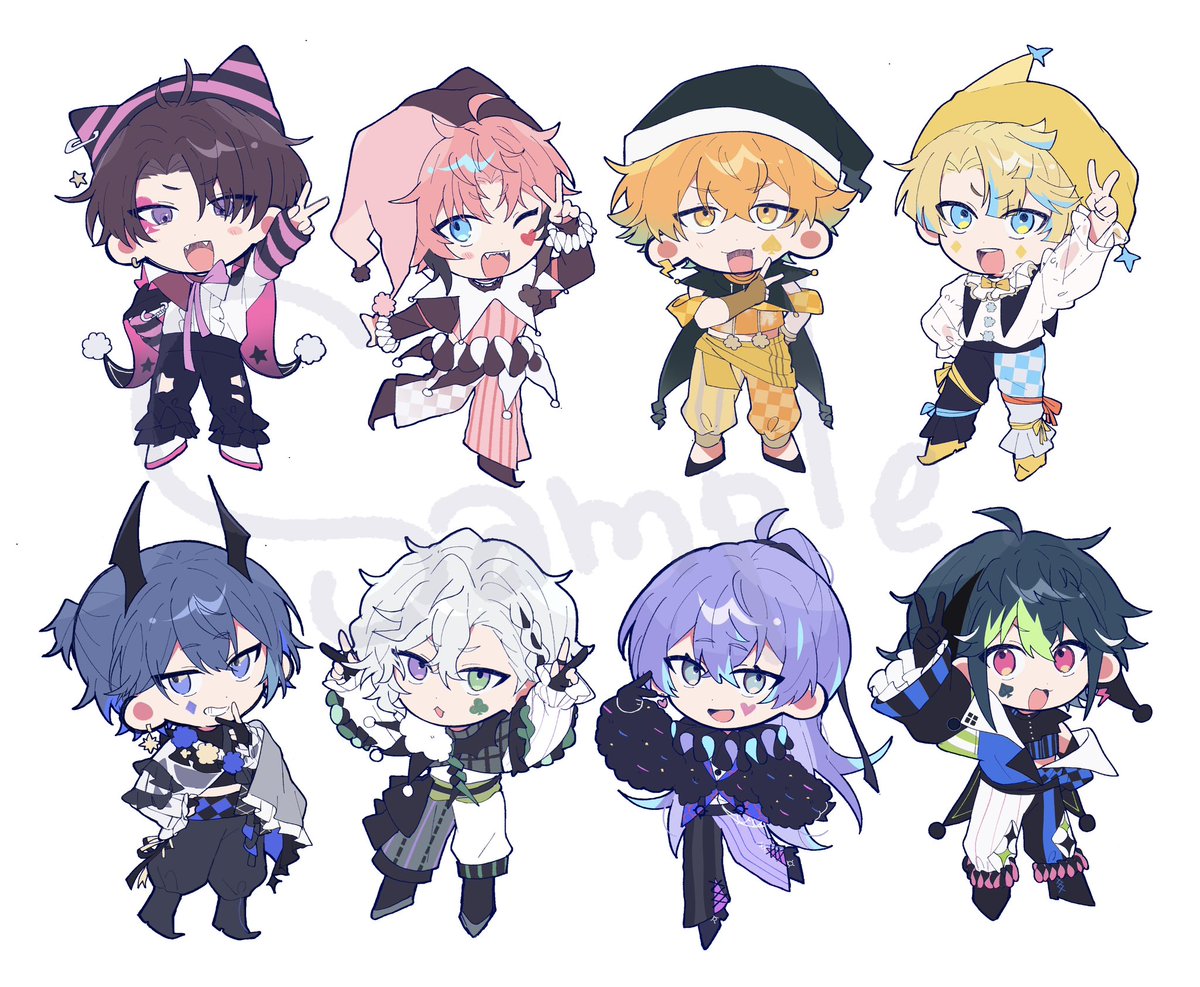 こちらの応援広告にて8人のデフォルメイラストをお手伝いさせていただきました🚌
改めて2周年おめでとうございます❕