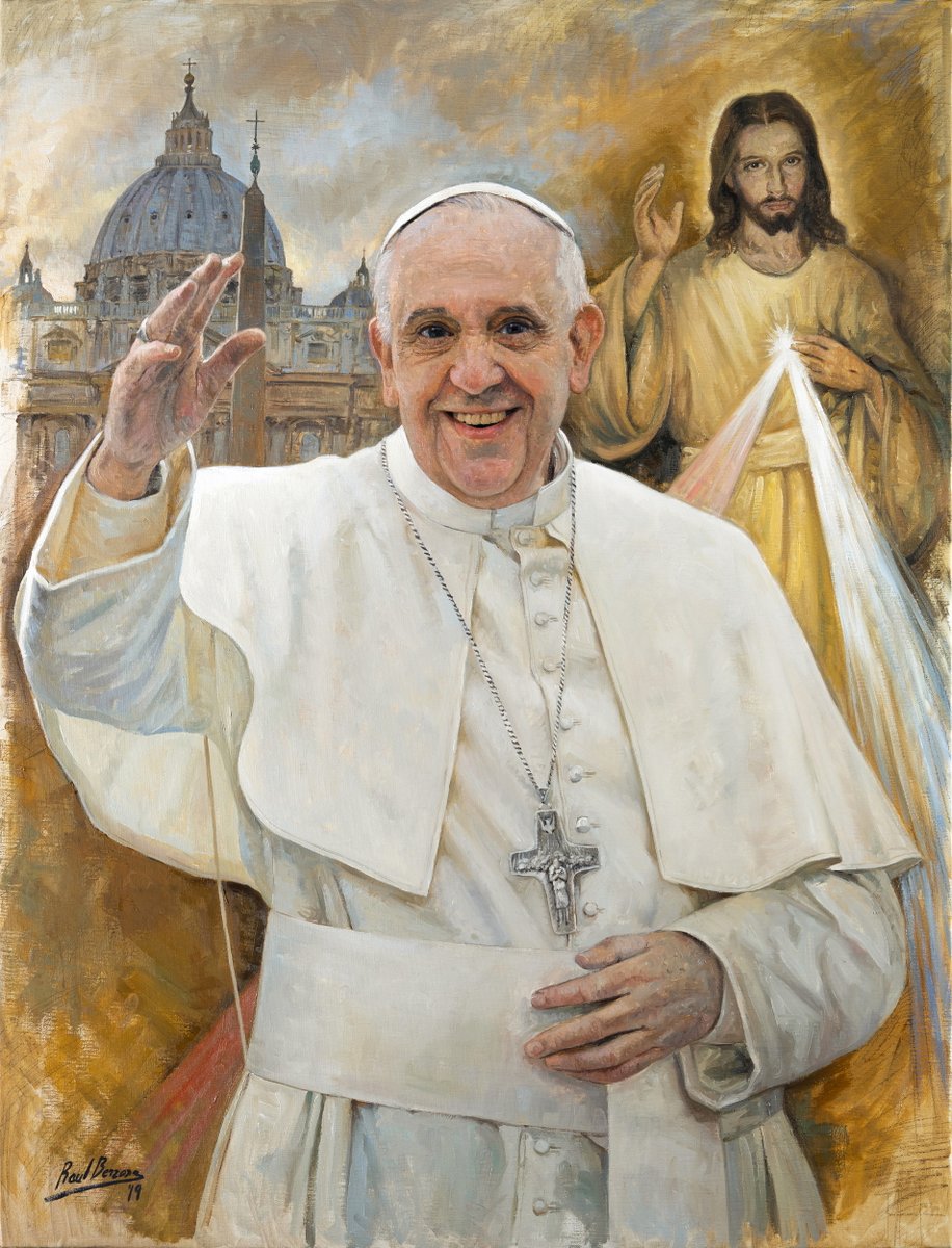 Raul_Berzosa's tweet image. Hoy será enterrado Francisco en la Basílica de Santa María la Mayor de Roma, estos son algunos de los retratos que pude realizar de él.