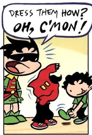 Dailytimmydrake's tweet photo. Tiny Titans #29 https://t.co/fvFpFC1BOM