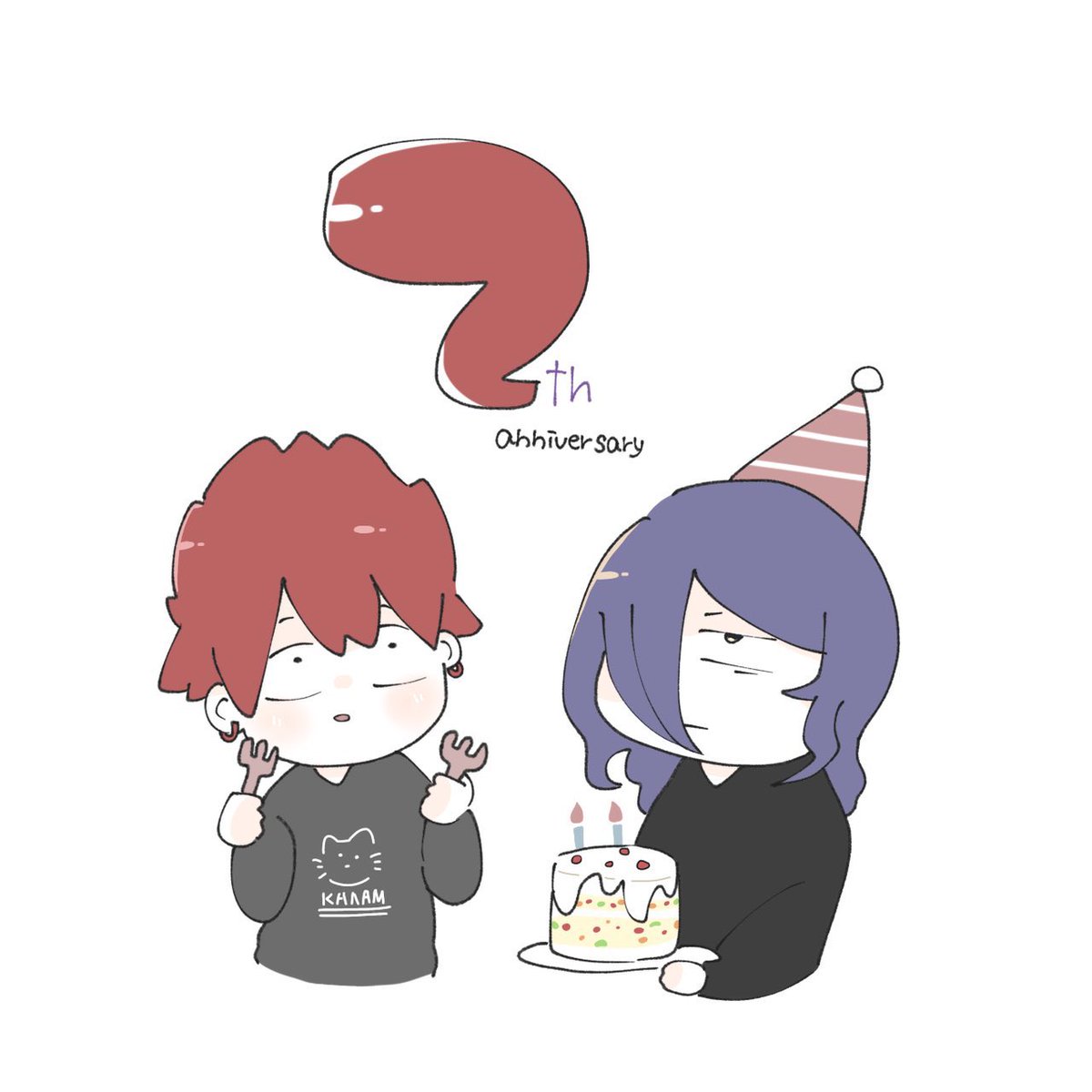 【創作】たにるき周年2〜4イラストまとめ
(1周年は忘れてた) 