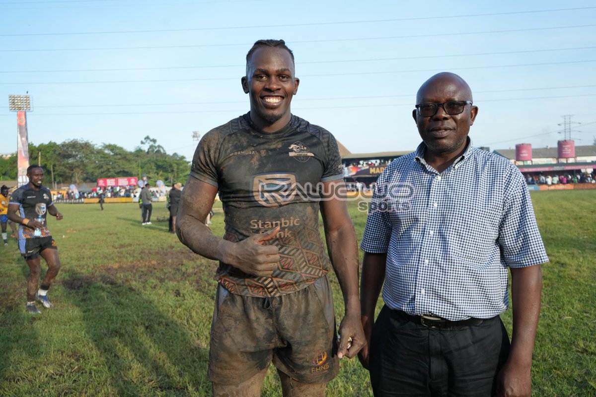 Friday was "Take Your Dad to Work" day for <a href="/GongodyoSidney/">Gishu sensation</a>. 😁🏉🇺🇬

#KawowoUpdates | 📸 <a href="/Mugabiarts/">King Don Mugabi</a>