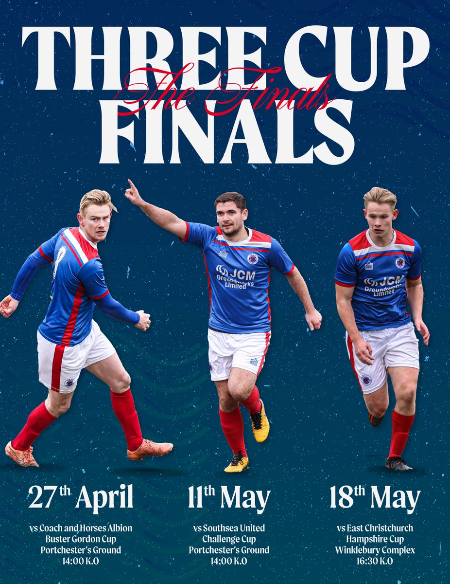 The Meon FC (@fcmeon) on Twitter photo Here's the three confirmed dates for your diaries. We've got one hand on three different cups, your support would be massively appreciated to get our boys over the finishing line #upthemeon Here's the three confirmed dates for your diaries. We've got one hand on three different cups, your support would be massively appreciated to get our boys over the finishing line #upthemeon