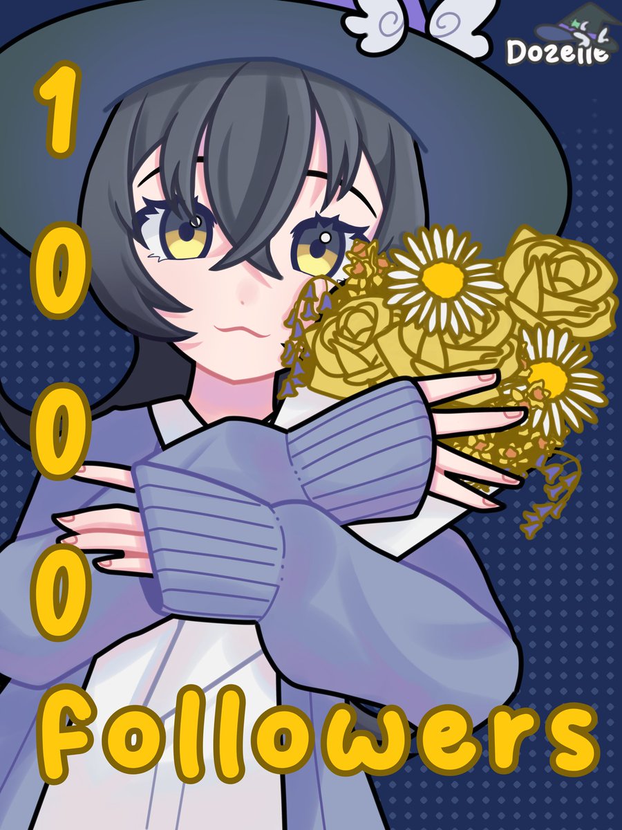 I can't believe we reached 1000 followers on tiktok already... thank you so much for your love and support guys! (even though I haven't streamed or even debuted yet)

#smallvtuber #indievtuber #avvy #vtuber #art #digiart #digitalart