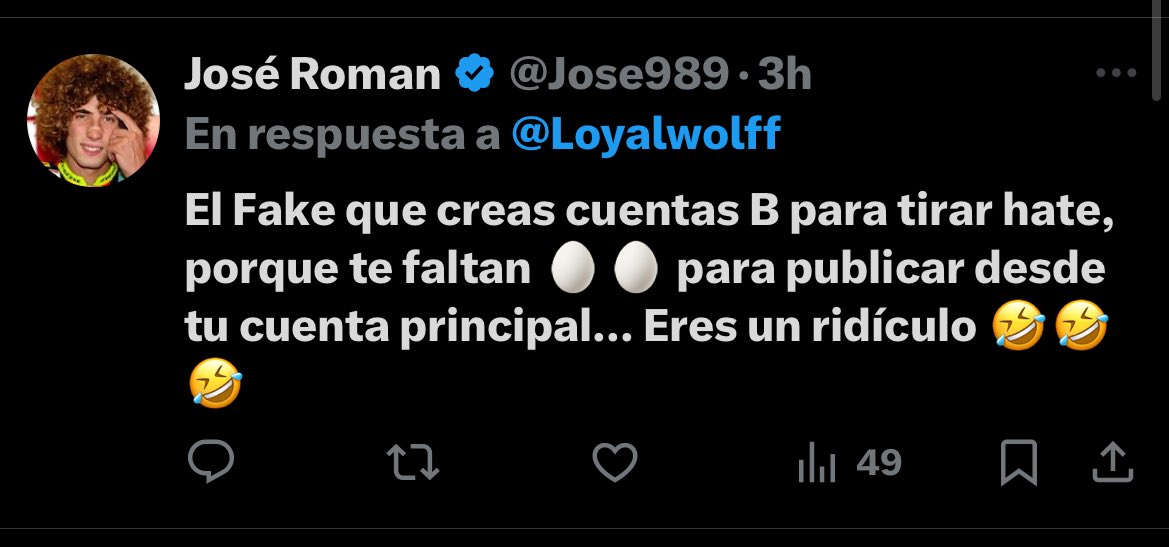 Nanogafadas's tweet photo. @93PadreDel46 @motogpaddicted @mas_culer El nivel de retrasado es abismal. Menciona mi cuenta principal y de toda la vida. Habla de cuentas B y que no tengo huevos cuando él mismo no muestra su puta cara. Obviamente le he contestado con la principal para que no hable de huevos https://t.co/LYb8F2ddOL
