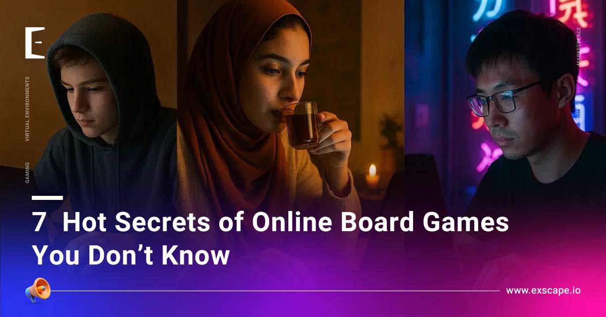 ExscapeOfficial's tweet photo. 📦 No setup. No cleanup. No missing pieces.
Just pure game night magic—anywhere, anytime.
Ready to discover the 7 secrets behind the rise of online board games in 2025?
Click here: https://t.co/itxjQTO35C
#DigitalGameNight #BoardGamesOnline #ExscapeBlog #GamingFromHome #NextLevelPlay