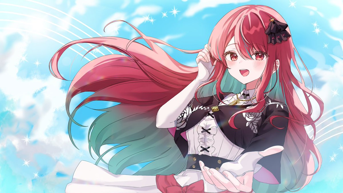 空奏イト様の歌ってみたサムネイルイラストを描かせていただきました！

伸びやかでとっても綺麗なお歌でした！！！是非聴いてみてください〜！！😭✨️