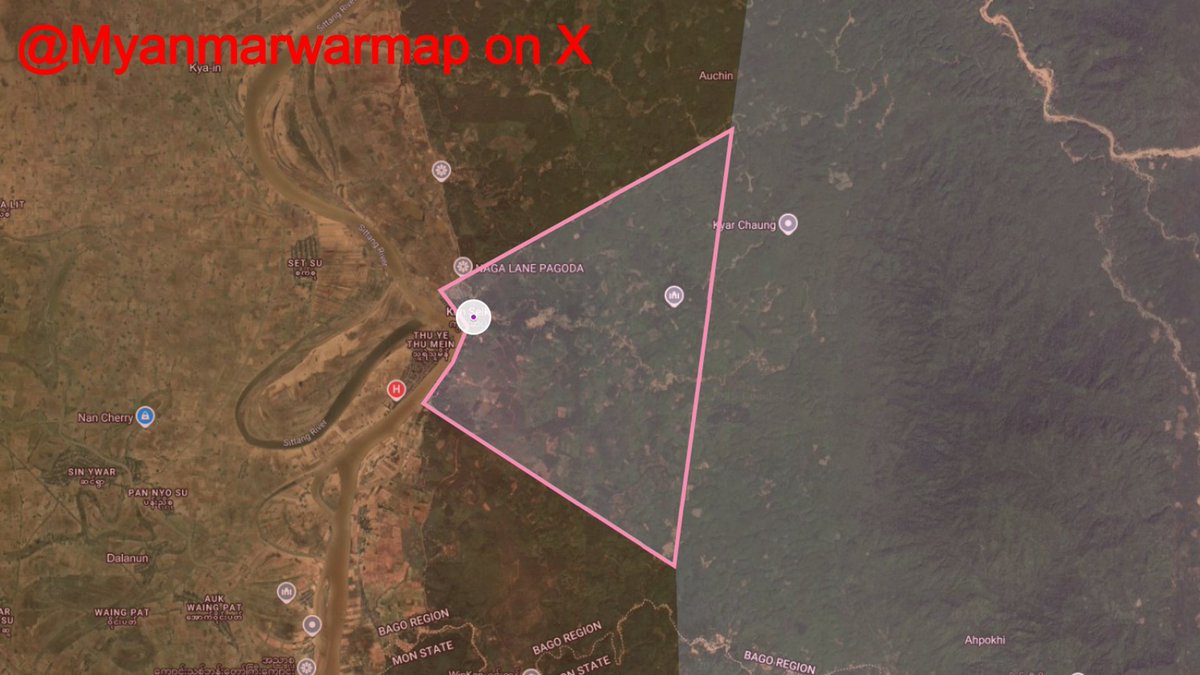 Fighters from the 3rd brigade of the Karen National Union (KNU) captured the village of Kun seik in the Shwe Kyin Township, eastern Bago State. During the battle, the State Administrative Council (SAC) launched an airstrike, forcing the remaining locals to flee. 

The battles