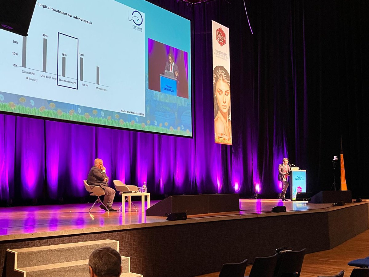 📍 We've started the last day of #SEUD2025 with 2 amazing Simultaneous Plenary Sessions, on adenomyosis and on the interplay between uterine disorders and Infertility!

 #Infertility #ART #Endometriosis #Adenomyosis #IVF #Gynecology