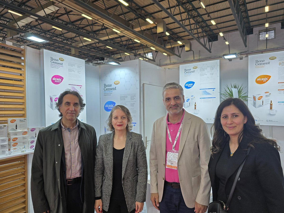 AlcasisBoneCmnt's tweet photo. Day 2 at EXPOMED is in full swing!
We’re excited to welcome you to our stand — come meet us in Hall 8, Stand 825C and discover what’s new. Let’s connect, collaborate, and explore new opportunities together!

#EXPOMED2025 BoneCement 
#networking https://t.co/A7OyUYbdtf