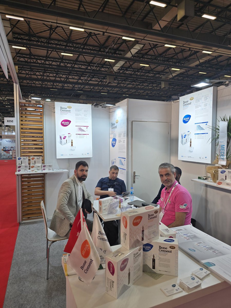 AlcasisBoneCmnt's tweet photo. Day 2 at EXPOMED is in full swing!
We’re excited to welcome you to our stand — come meet us in Hall 8, Stand 825C and discover what’s new. Let’s connect, collaborate, and explore new opportunities together!

#EXPOMED2025 BoneCement 
#networking https://t.co/A7OyUYbdtf