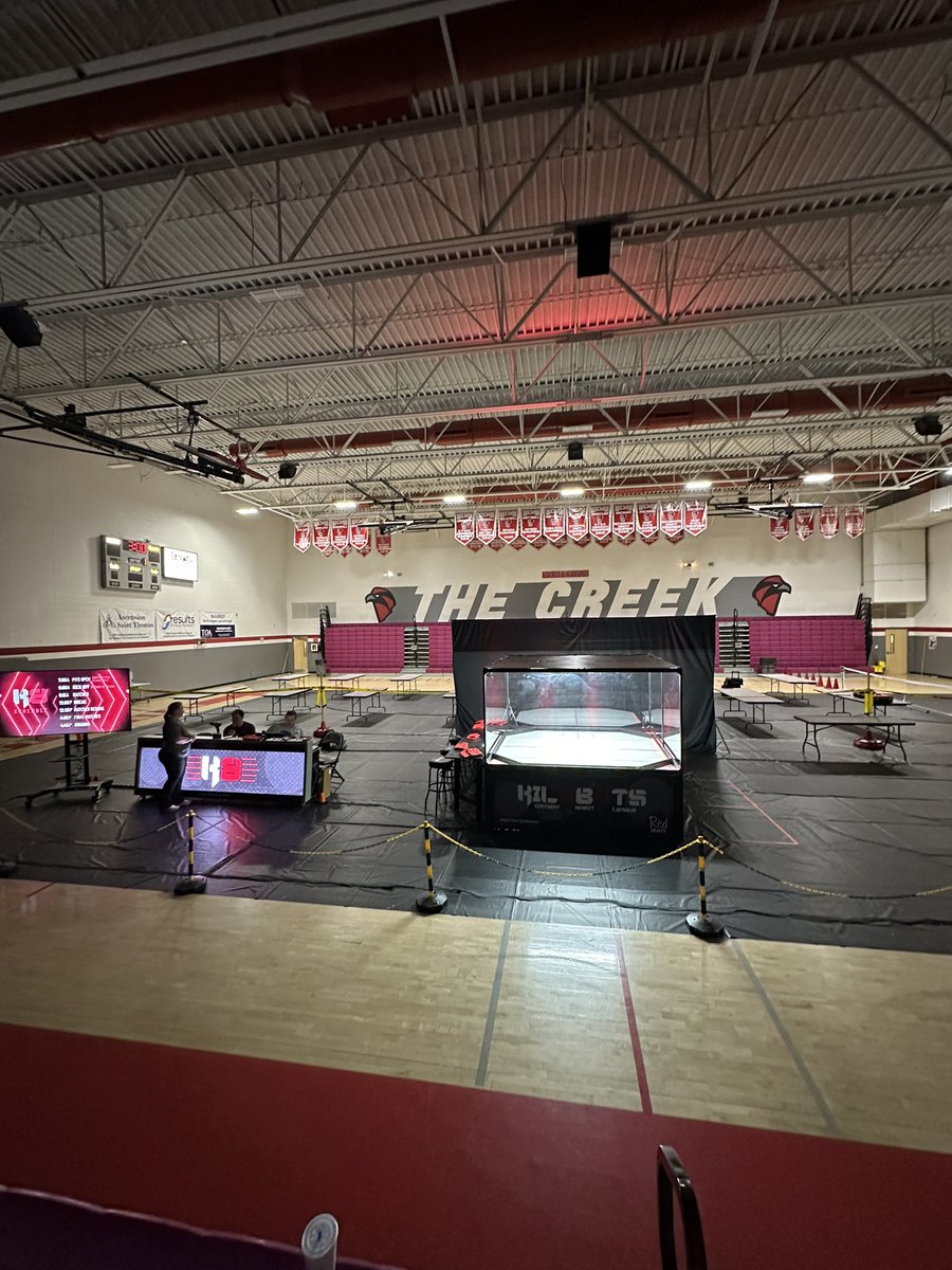 kilobots's tweet image. Final preps are done and we’re ready to roll! The battle box is built, pits are set, and AV is fired up. Teams and fans — get ready for an epic day of 3D-printed robot battles! Let’s make it unforgettable! #Kilobots #BattleReady #STEM