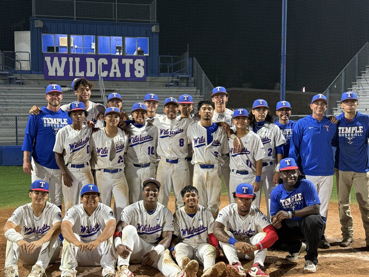 ChampMayo_2026's tweet image. Playoff Bound!  🔥🔥#WTD #DBB #ARWTDY

@CoachPresident @templewildcats @TempleFB254 @_Recruit_Temple @OttTempleISD @THSPrincipal_JM