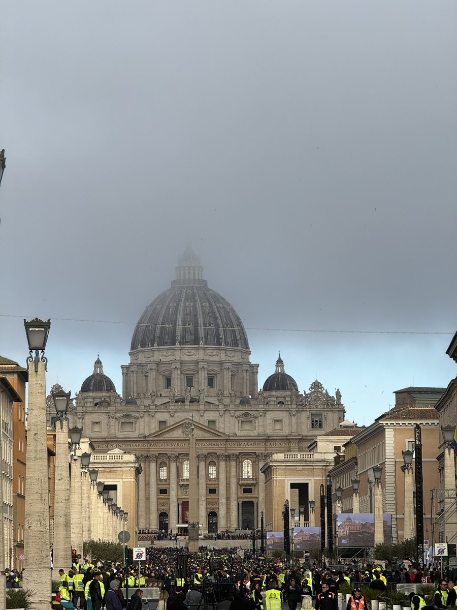 Big day looming at The Vatican as the funeral of Pope Francis is just hours away.