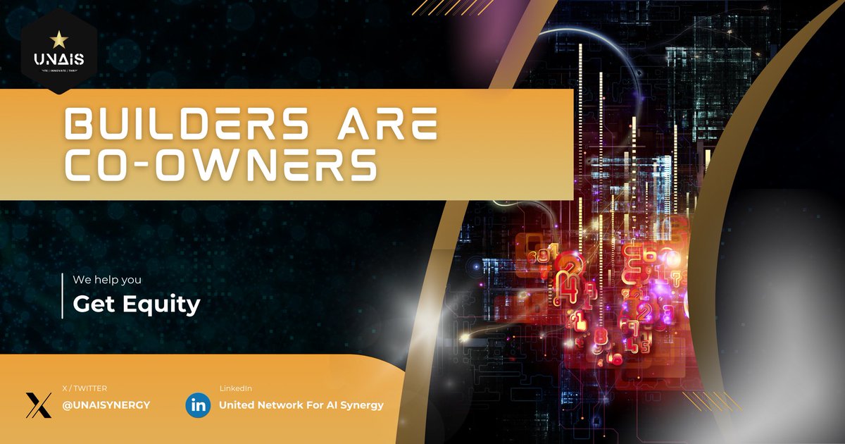 unaisynergy's tweet photo. AI is the Tool. Ownership is the Movement
#UNAIS #BuildWithUNAIS #BuildersOwnTheFuture #AIEquity #OwnTheCode #chatgpt #data #computerscience #artist #automation #digital #neuralnetworks #dataanalytics #dalle #modernart #nft #robot #future #software #midjourneyartwork https://t.co/CNlTptYeny