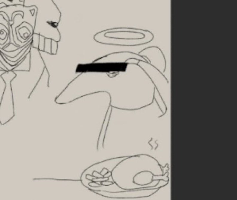 his eye peeking out 😭💕 I love him