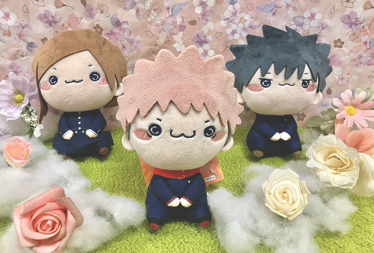 2階景品コーナー」 ・呪術廻戦もちぴこぬいぐるみ①、② #呪術廻戦 の