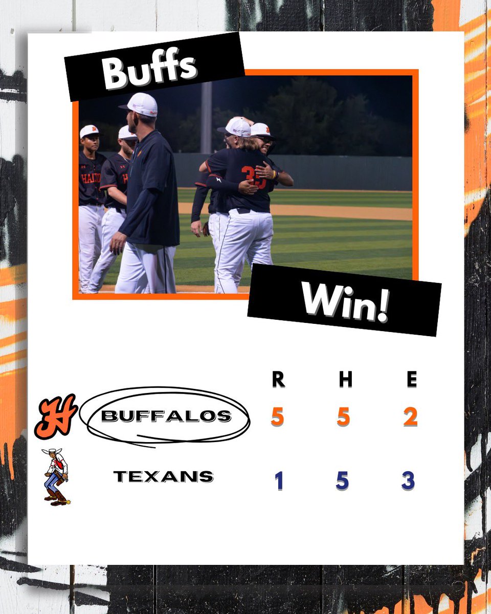 ❕BUFFS WIN❕

With one final game of the 2025 season, Varsity secures the win over Sam Houston tonight!