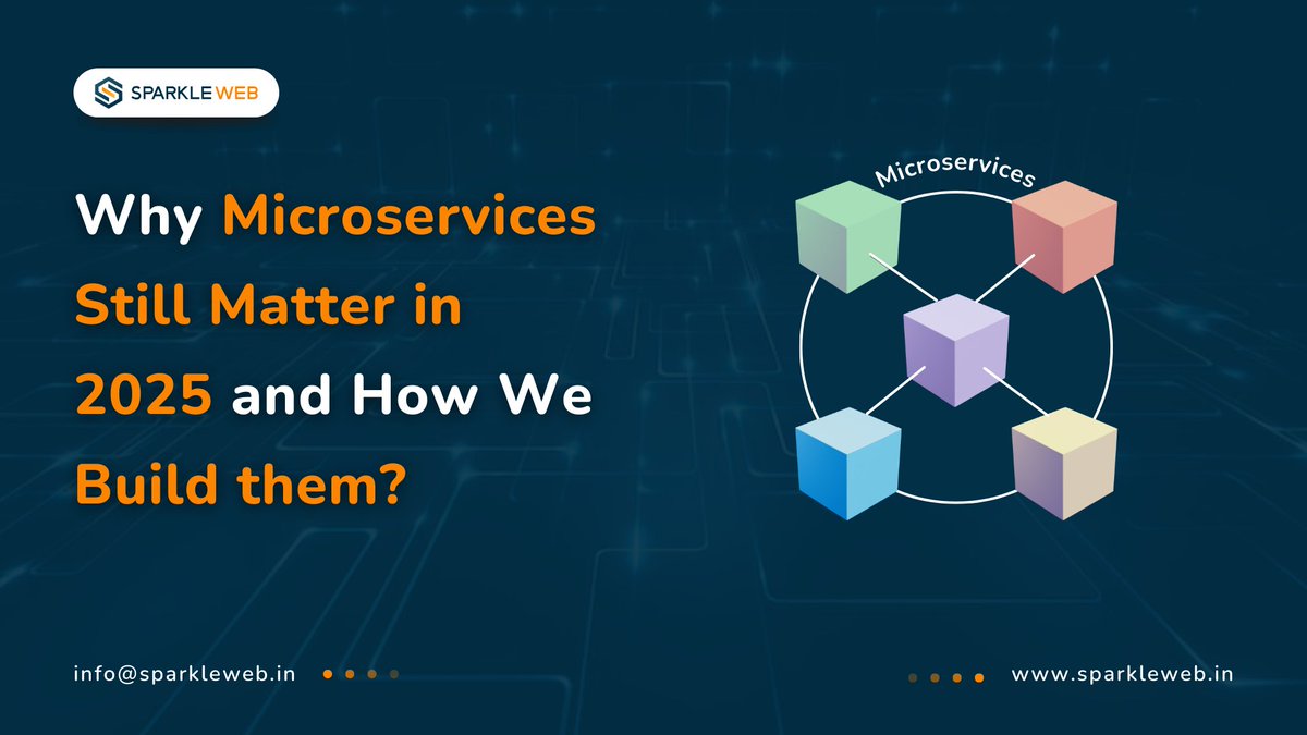 sparklewebdevs's tweet image. Still wondering why #Microservices are a big deal in 2025?

✅ Easy to scale
✅ Safe and secure
✅ Ready for cloud

We help you build better software.

👉 sparkleweb.in/blog/why_micro…

#sparkleweb #surattech #softwarearchitecture #cloudnative #digitalindia