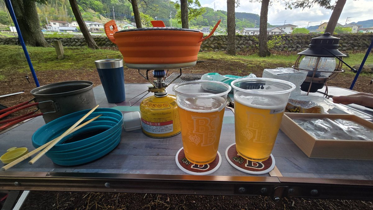 hanalow02162519's tweet photo. キャンプ場でクラフトビール生とラーメン。ええわ。。
#campbaird https://t.co/EwrfKZ1YIz