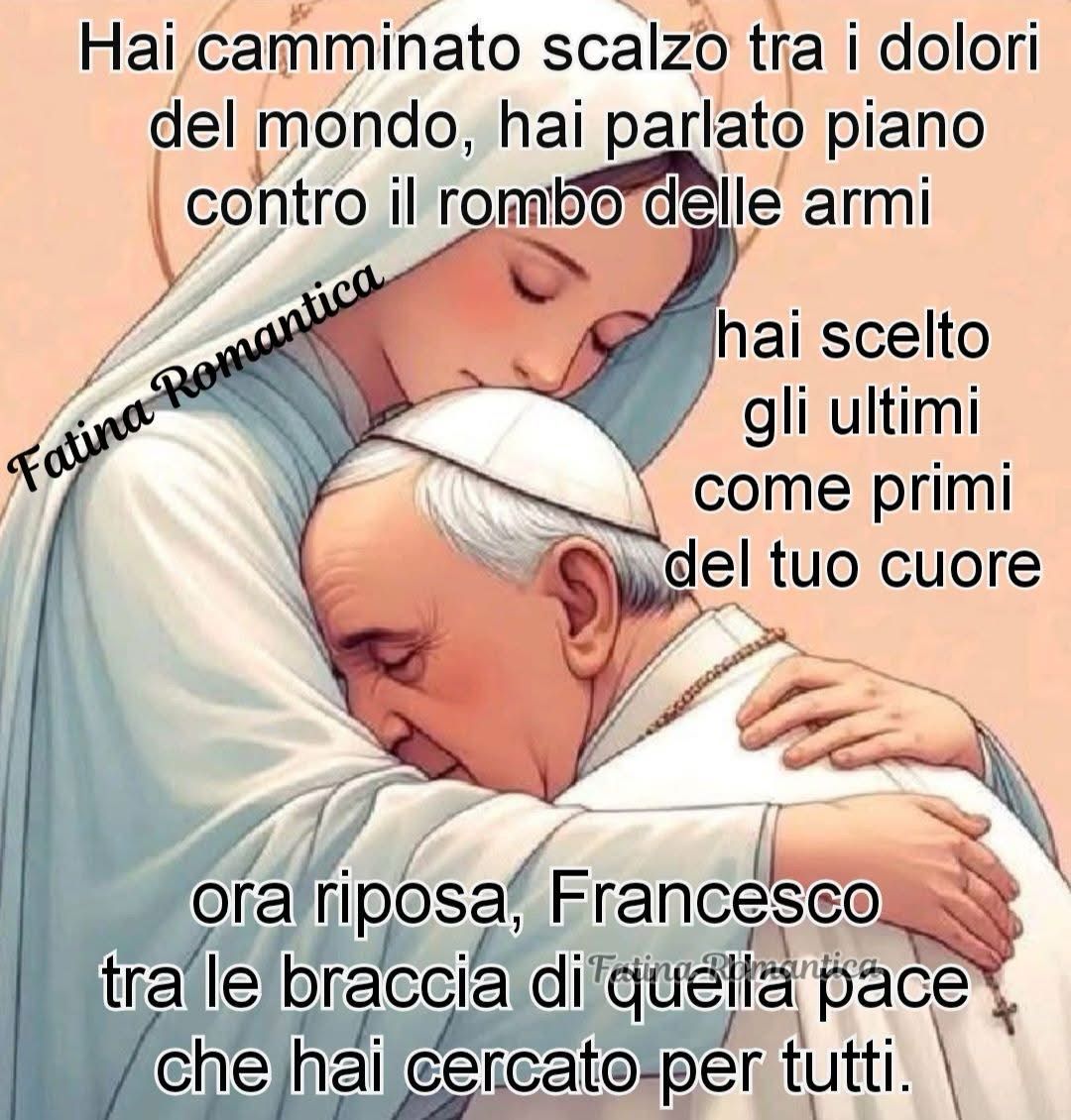 il nostro abbraccio a Papa Francesco ♥️