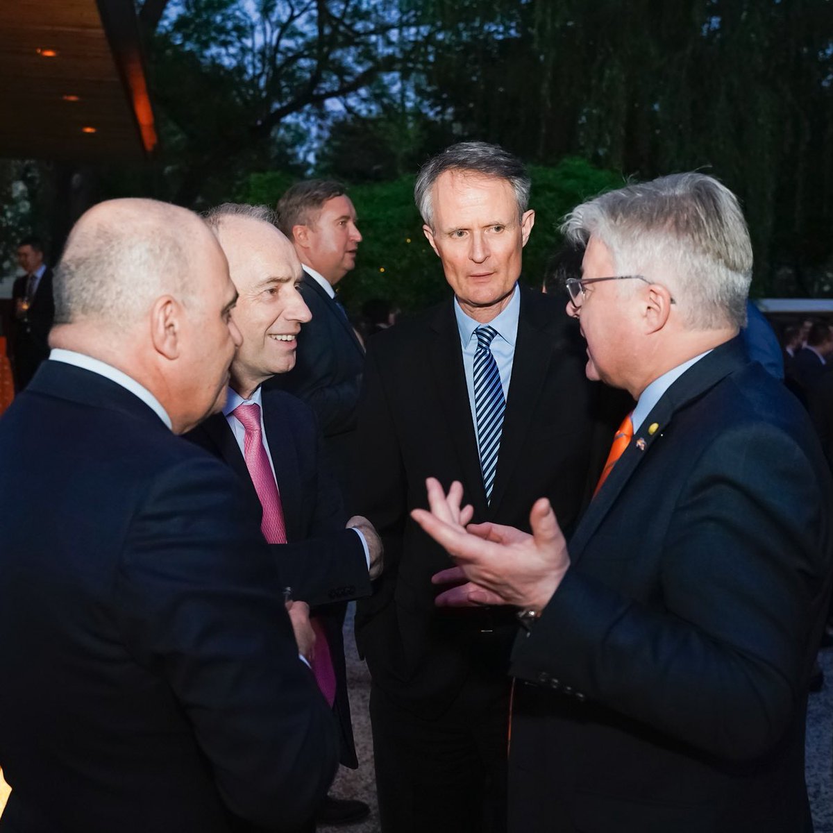 Happy to celebrate in Beijing the birthday of King Willem-Alexander of the Netherlands whom I happen to know personally. Long live the King!