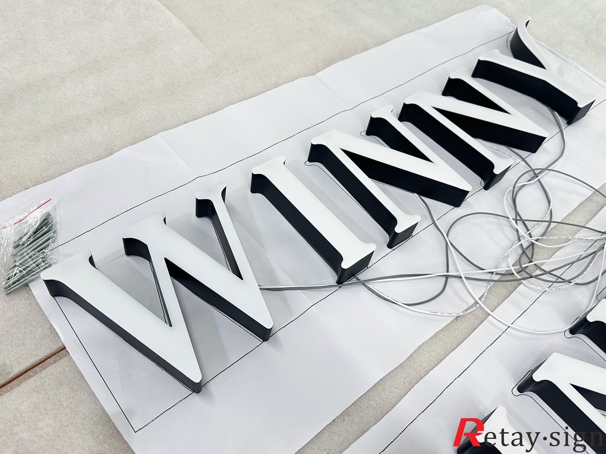 LeiTin20's tweet image. LED Illuminated Front-lit Channel Letters Sign for Store front business Signage
#FrontLitLetters
#ChannelLetter
#RetaySign