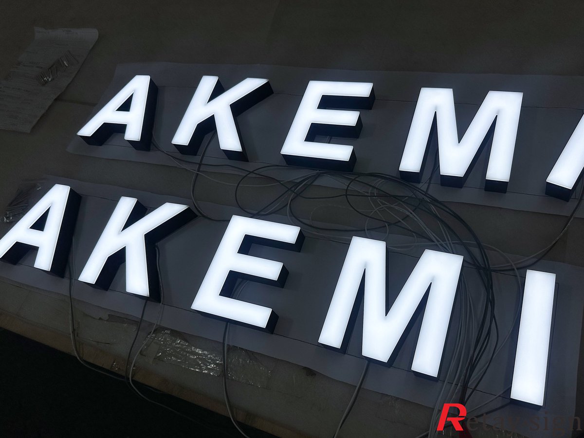 LeiTin20's tweet image. LED Illuminated Front-lit Channel Letters Sign for Store front business Signage
#FrontLitLetters
#ChannelLetter
#RetaySign