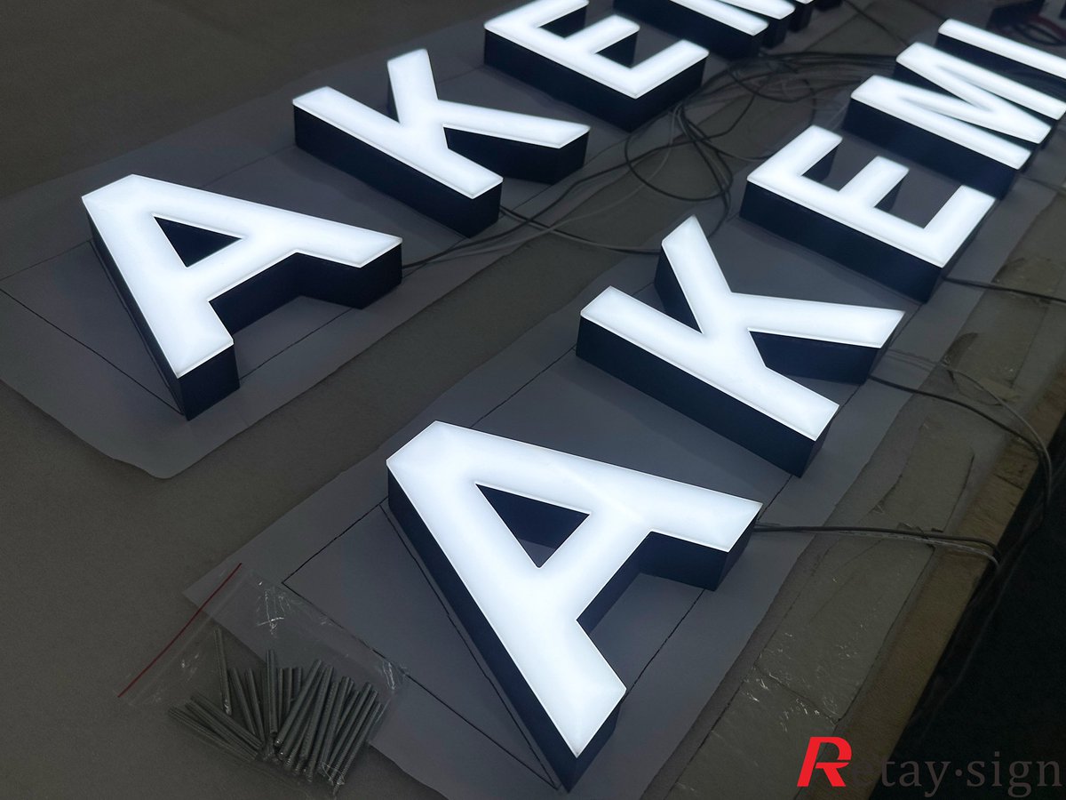LeiTin20's tweet image. LED Illuminated Front-lit Channel Letters Sign for Store front business Signage
#FrontLitLetters
#ChannelLetter
#RetaySign